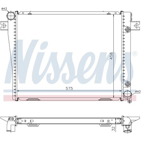 Nissen Radiator, 60601A 60601A
